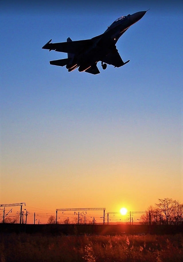 ...И мирное небо над головой.