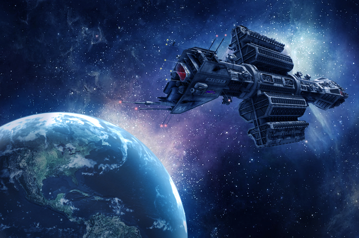 Babylon 5 - My, Photoshop, Collage, Babylon 5, Fantasy, Fan art, Serials