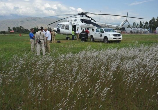 congo continuation - Congo, Helicopter, UN, Rescuers, Mi-8, Longpost