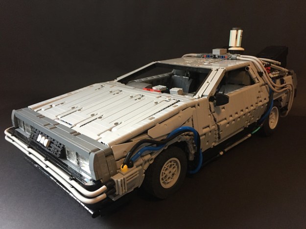 DeLorean DMC-12 - Delorean, Lego, Назад в будущее, The photo, Longpost, Back to the future (film)