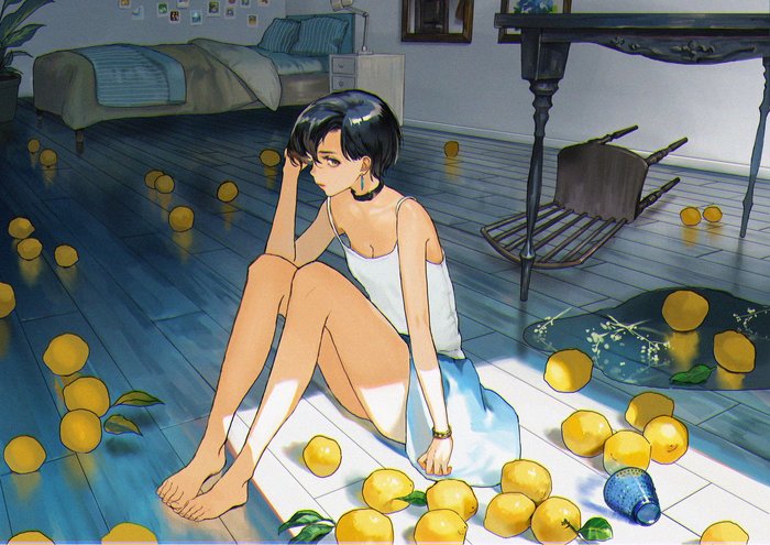 Lemons , , Anime Art, Twitter