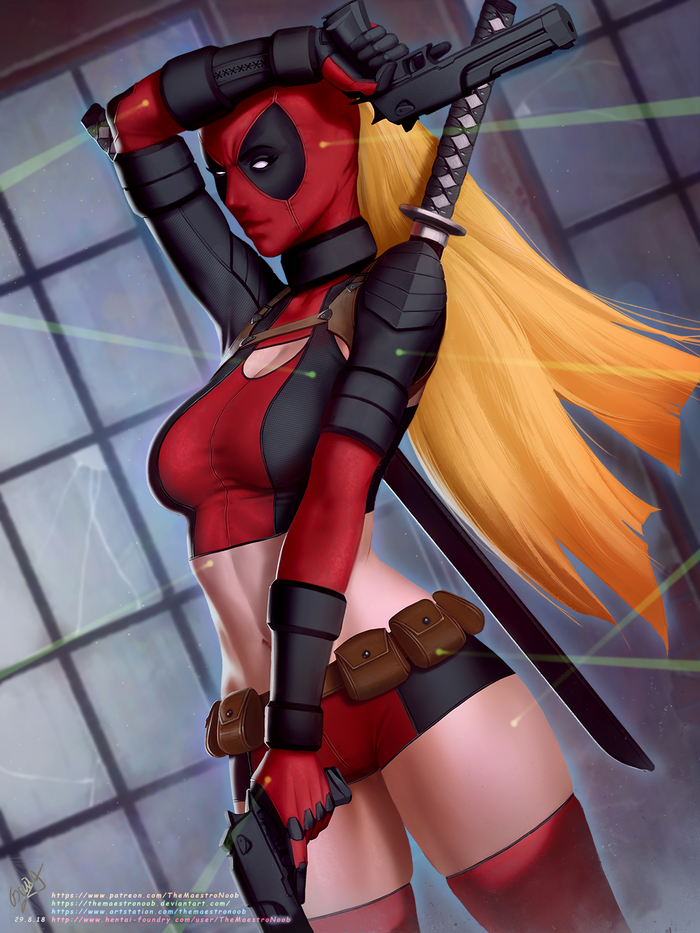 Lady Deadpool TheMaestroNoob, , Marvel, , 