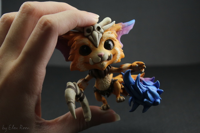   (League of Legends)   .   , , Handmade, League of Legends, Gnar, ,  ,  , 