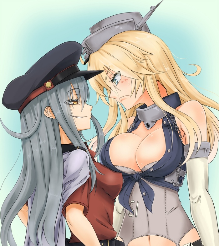   , Kantai Collection, Gangut, IOWA, Anime Art