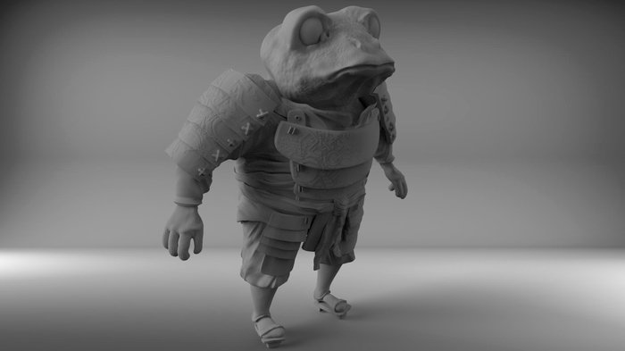 Начать текстурировать или уже найти нормальную работу на заводе? - Моё, Zbrush, 3D, Keyshot, Моделизм, 3D моделирование