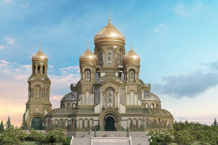 The Ministry of Defense will build the third highest Orthodox church in the world. - Ministry of Defense, Military establishment, news, Temple, Longpost, Ministry of Defence