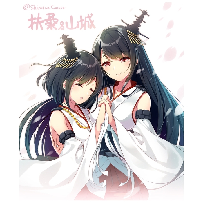 Yamashiro & Fusou - Kantai collection, Yamashiro, Fusou, Anime art, Anime