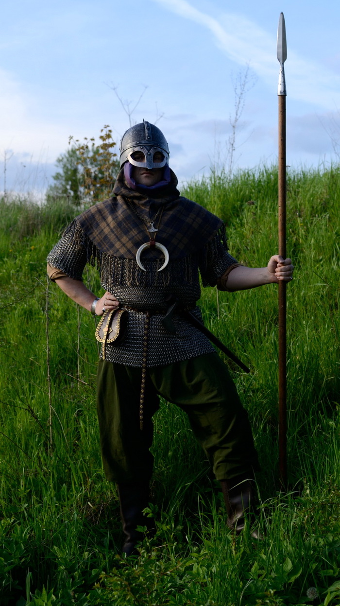 Equipment of the Viking Age. - My, Armor, 10th century, Викинги, , The photo, Longpost, Reconstruction, , Stylization, Video