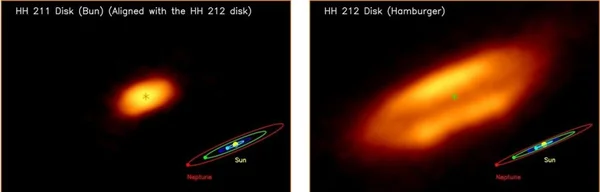 The youngest accretion disk around a young star - Alma, Accretion Disk, Star, Space, Longpost