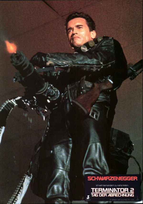 Terminator 2: Judgment Day - as the future blockbuster was advertised - Movies, Actors and actresses, Director, Arnold Schwarzenegger, James Cameron, Terminator 2: Judgment Day, Blockbuster, Guns n roses, Video, Longpost