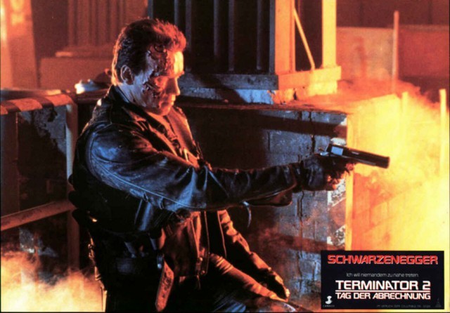 Terminator 2: Judgment Day - as the future blockbuster was advertised - Movies, Actors and actresses, Director, Arnold Schwarzenegger, James Cameron, Terminator 2: Judgment Day, Blockbuster, Guns n roses, Video, Longpost