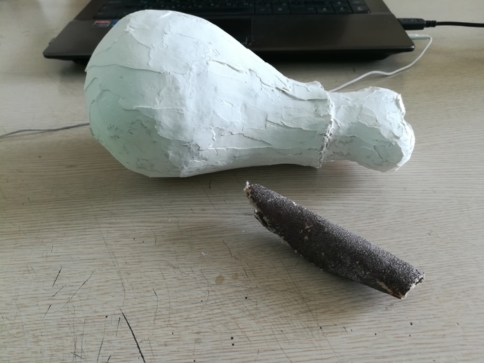 Куриная ножка Куриная лапка, Своими руками, Мастер-класс, Рукоделие с процессом, Даня привет, Подарки, Папье-маше, Длиннопост