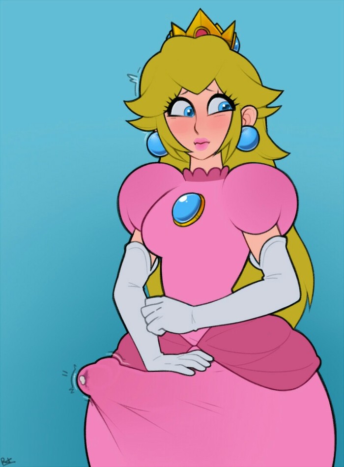 Peach has a problem - NSFW, R4, Princess peach, Its a trap!, Feet, Futanari