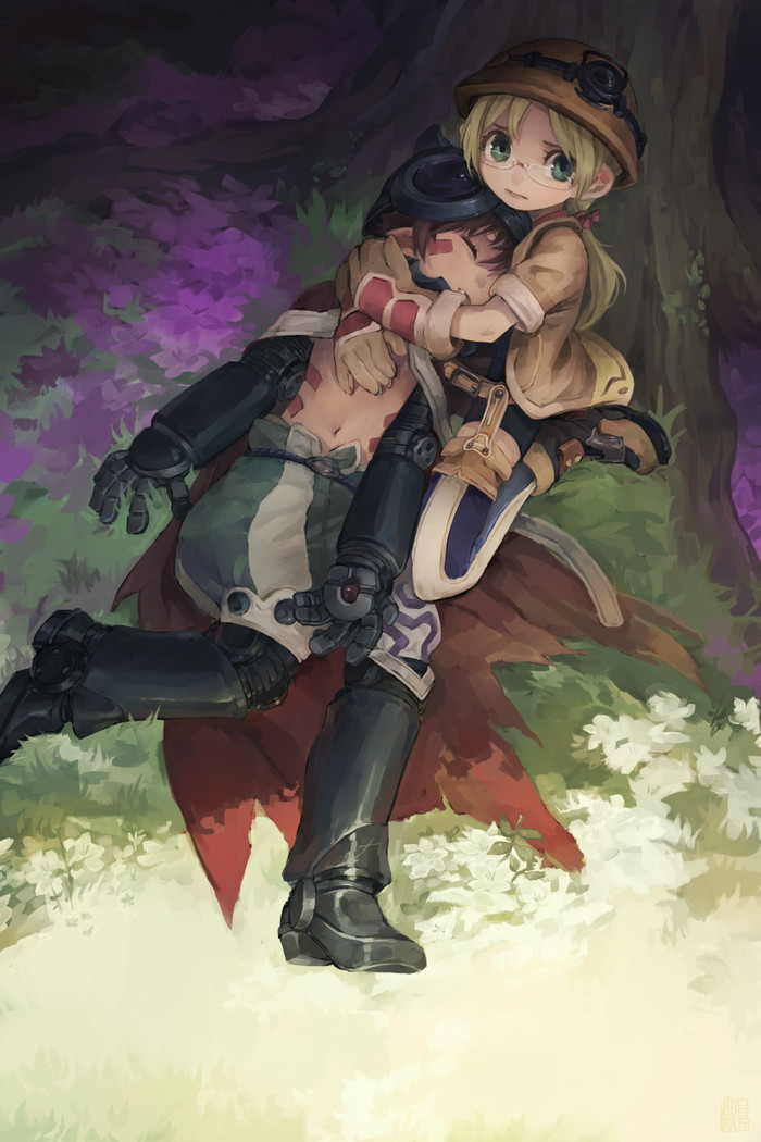 Made in Abyss Anime Art, , , Made in Abyss, Katie Jin, Riko, Reg