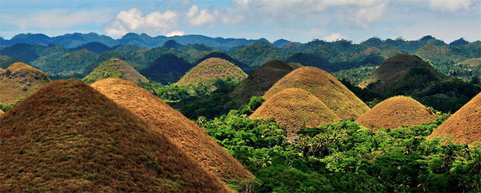 Шоколадные холмы, Филиппины. Филиппины, Шоколадные холмы, Природа, Длиннопост