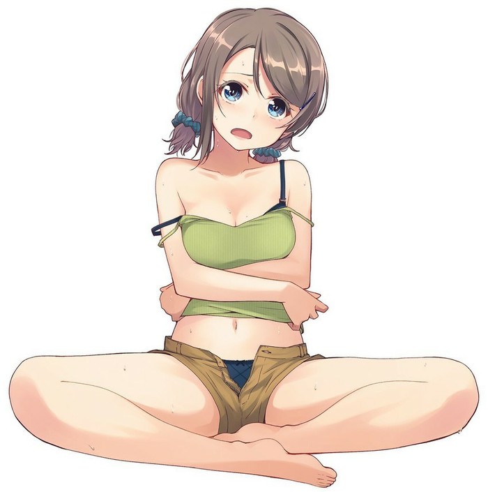 Watanabe You. - NSFW, Аниме, Anime Art, Love live! Sunshine!!, Watanabe You