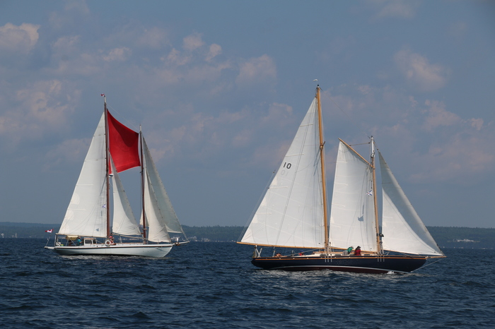 Like two hundred years ago... - My, Sergey Morozov, Schooner, Competitions, Sailboat, Sea, Ocean, Traditions, Romance