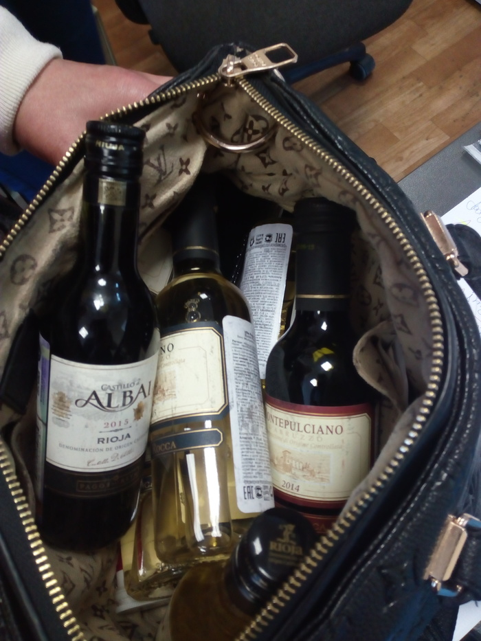 Small women's handbag - My, Alcohol, Female, Сумка, Women