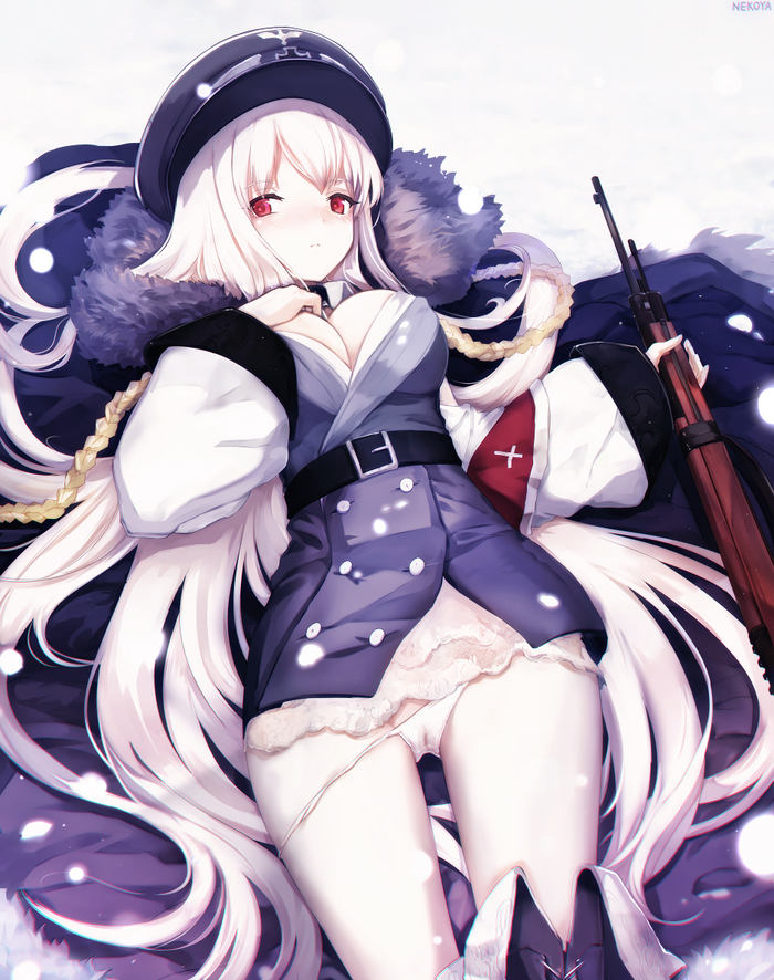 Артик от dyolf - Anime Art, Аниме, Kar98k, Girls Frontline, Dyolf