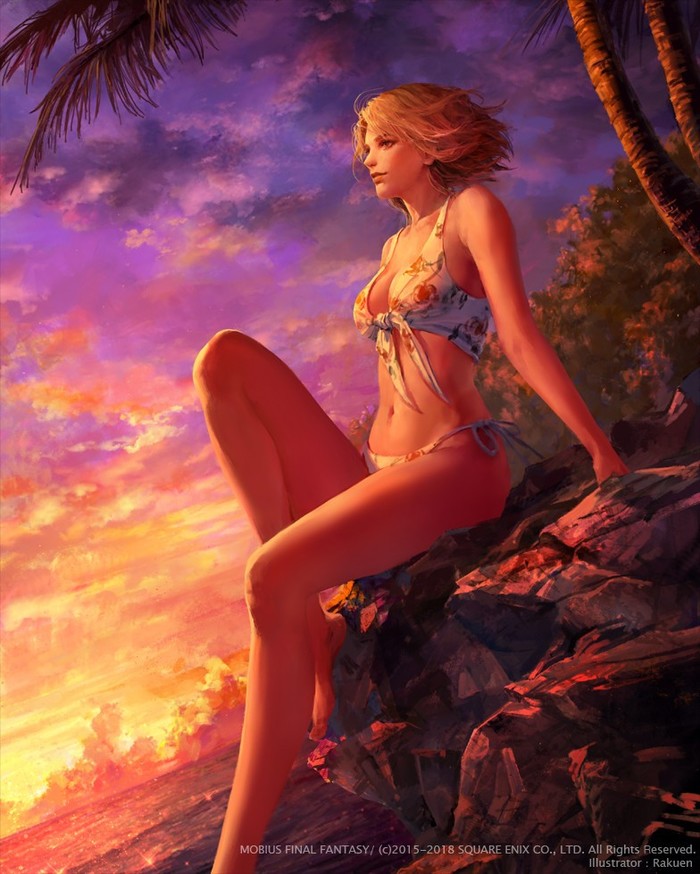 Summer Sunset , , , , Final Fantasy, Rakuen
