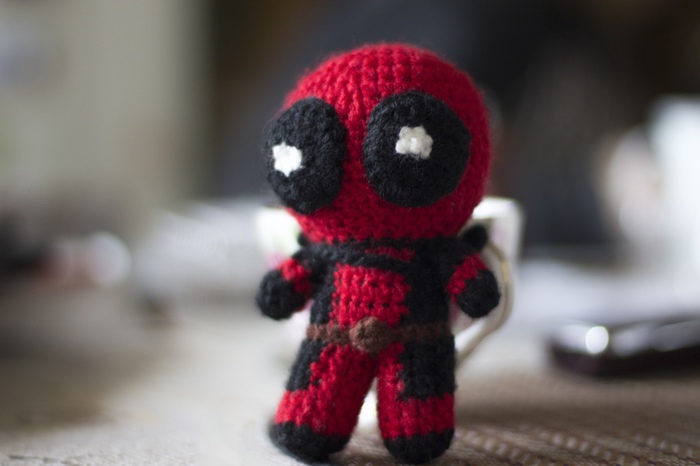 Deadpool - My, Deadpool, Comics, The photo, Author's toy, Beginning photographer, Friday