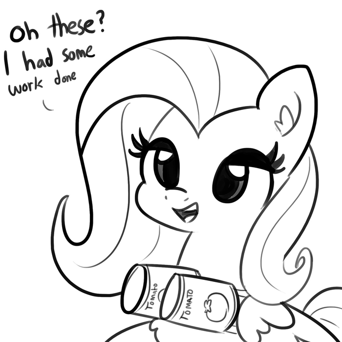 ,  ? My Little Pony, Fluttershy, Tjpones
