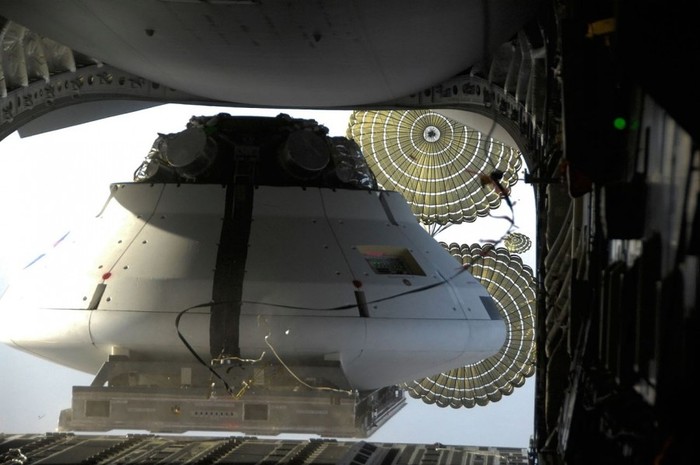 NASA завершило парашютные тесты капсулы Orion Миссия, NASA, Орион, Завершила, Парашютные, Тест, Капсула, Длиннопост