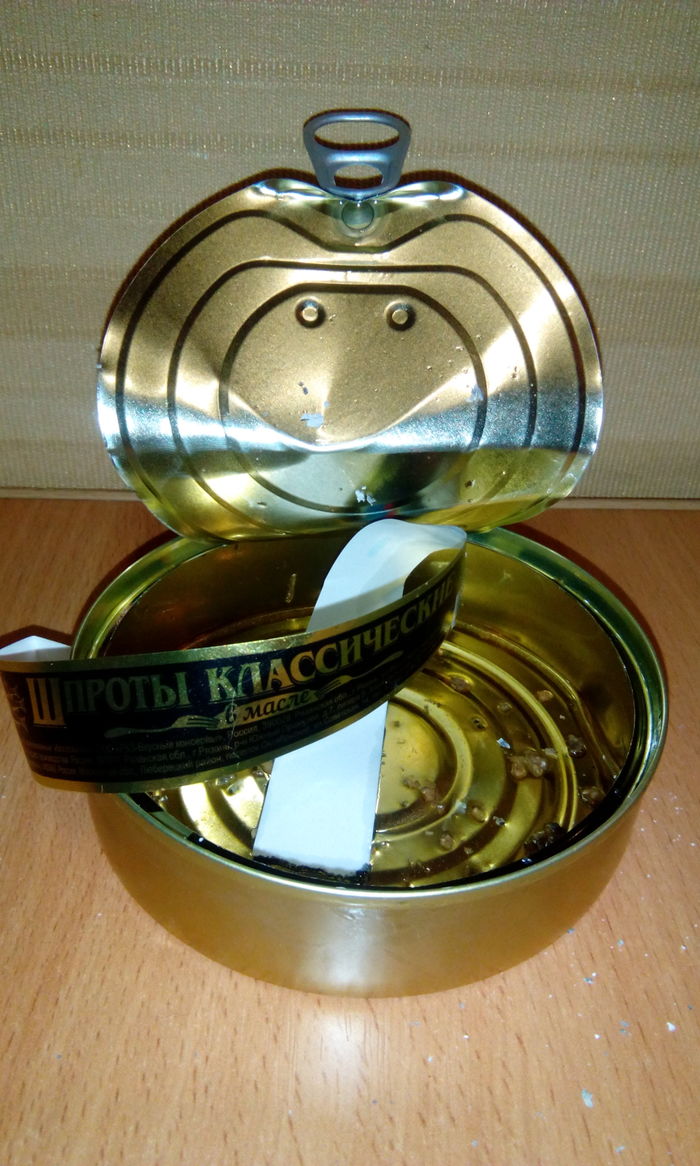 This jar of sprats seems to be happier than me - Humanization, It seemed