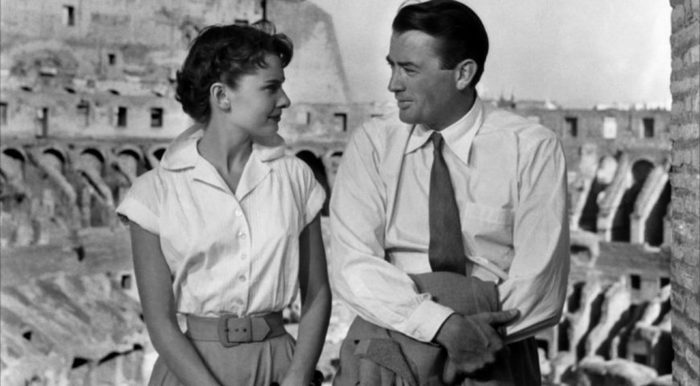 Roman holiday. - Roman holiday, Audrey Hepburn, Gregory Peck, William Wyler, Movies, Longpost