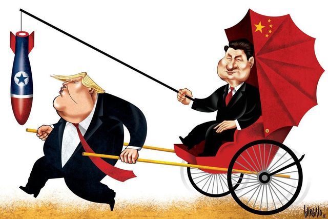 How Trump is developing Russian-Chinese friendship - USA, Russia, China, Sanctions, Domination, Economy, Alexander Rogers, Donald Trump, Longpost
