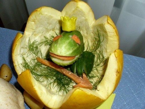 What can be done from vegetables and fruits.. - I share, Needlemen, Carving, Video, Longpost