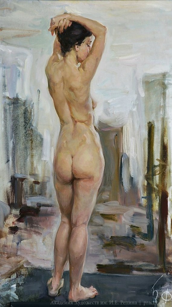 The work of the artist Alexandra Zinnurova. - NSFW, Alexandra Zinnurova, Academy of Arts, Art, Creation