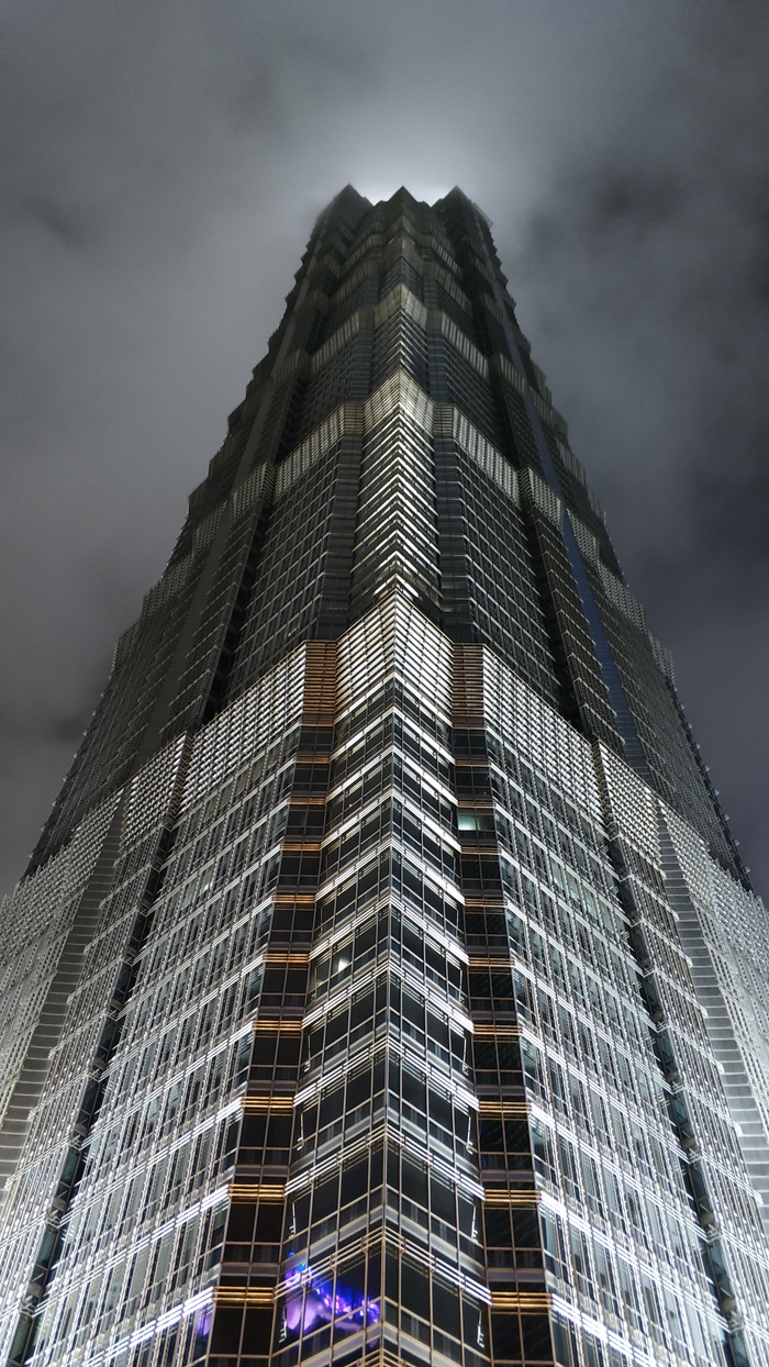 Jin Mao Tower in Shanghai. - China, My, Tower, The photo, , Shanghai