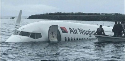 Boeing lands on water in Micronesia - Aviation, Crash, Boeing, Incident, news, Emergency landing, Rescuers, Boeing