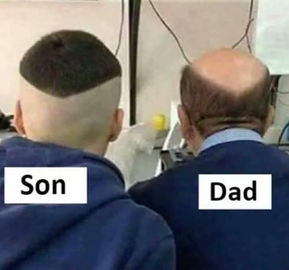 Haircut Father + Son - Стрижка, Father, A son