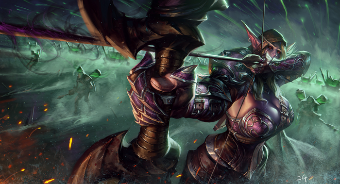 Sylvanas Windrunner by ZG