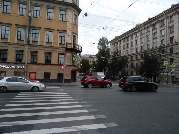 Sankt Veterburg - My, Wind, Saint Petersburg, Traffic lights, , Xiaomi Redmi 5 Plus