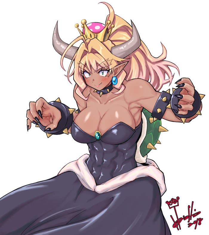 Bowsette Bowsette, , Super Mario,  