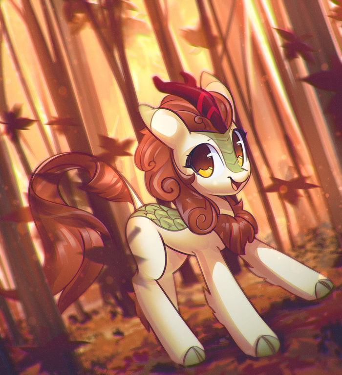 Autumn blaze - My little pony, PonyArt, Autumn blaze, Mirroredsea, MLP Season 8