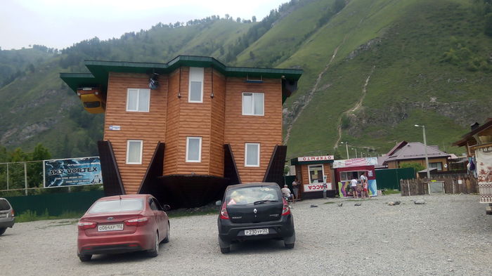 Interesting house - My, Mountain Altai, House, Altai Republic