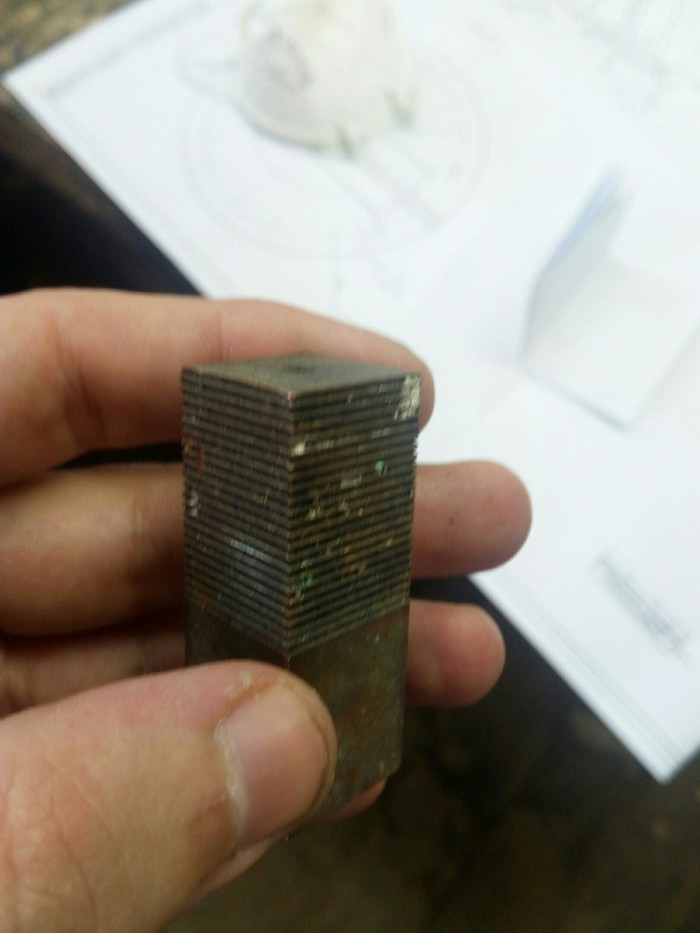 Square bolt (no) - My, Metalworking, Details