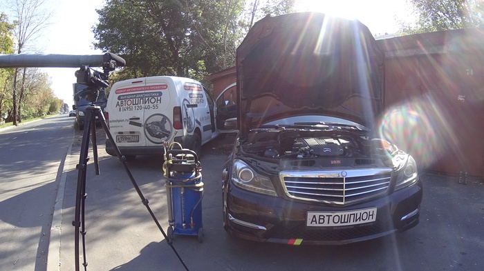 Экспресс замена масла ДВС да еще и прямо у вашего дома! | Пикабу