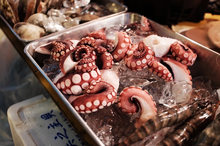 Seafood in Portugal. - Seafood, Portugal, Octopus, Squid, , Portuguese cuisine, Longpost, Cooking