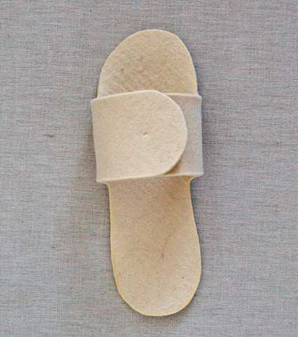 We make slippers at home. - My, Slippers, Felt, , Heat, Cosiness, Longpost