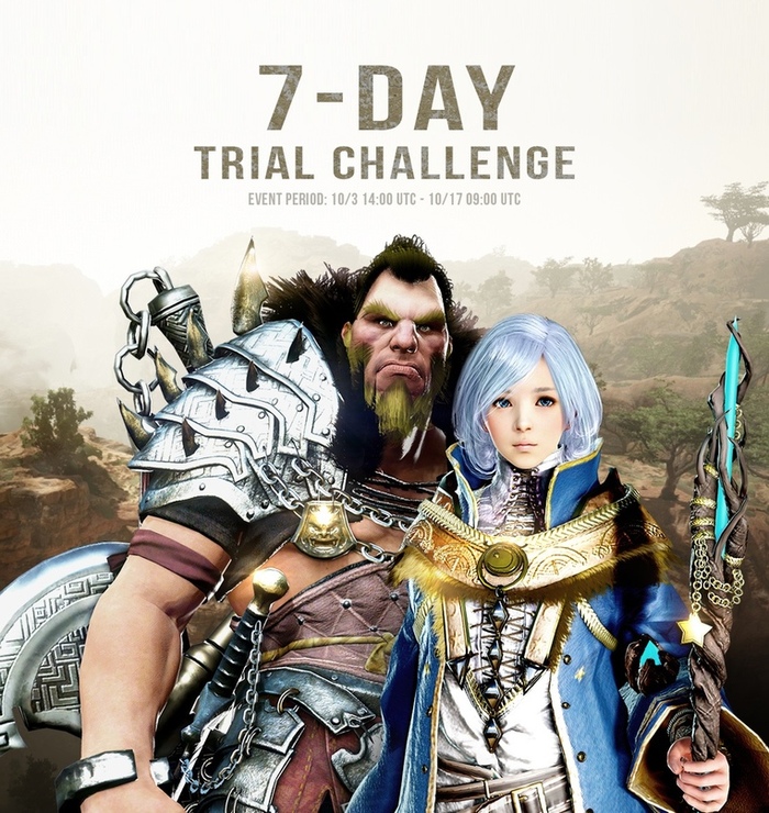Black Desert Online EU/NA -  7-Day Trial Challenge Black Desert,  , MMORPG