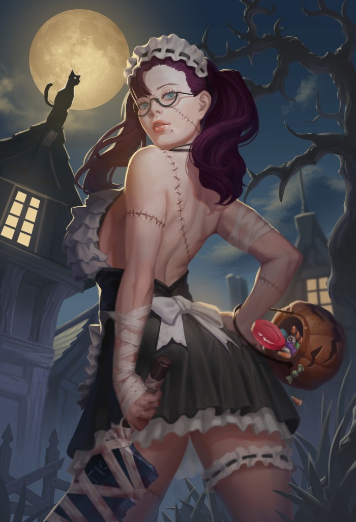 Halloween Maid , , , , 