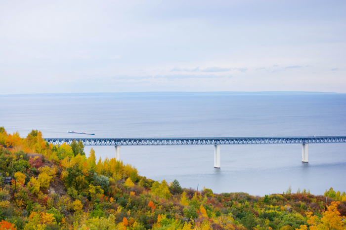 Autumn - My, Volga, Autumn, Ulyanovsk, Nature, Nikon d7100, Volga river