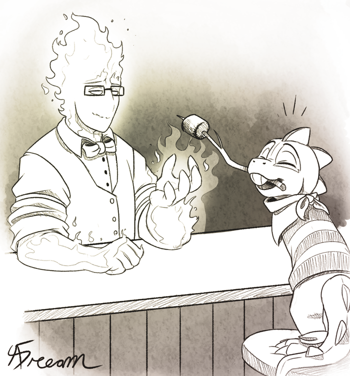 ? Undertale, , , Grillby, Monster Kid, 