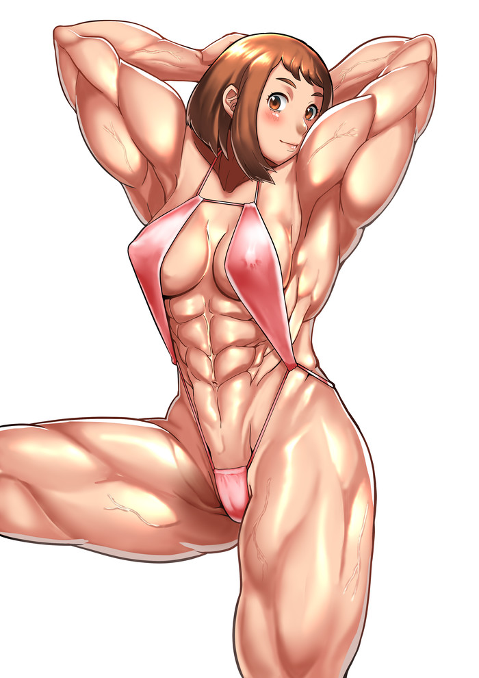 Ochako Blaccbear, ,  , -, Uraraka Ochako, Boku No Hero Academia, , Anime Art