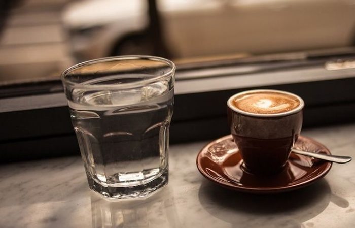 Why is water served with coffee? - Coffee, Water, , , Longpost